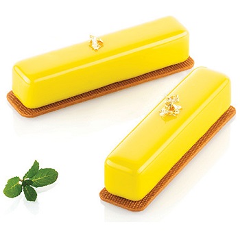 Silikomart Stripe Eclair 95 Professional Silicone Mould & Cutter